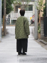 画像をギャラリービューアに読み込む, KHA:KI &quot;MIL QUILT ZIP UP JACKET OLIVE&quot;
