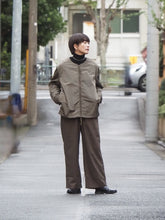 画像をギャラリービューアに読み込む, dip &quot;ナイロン ノーカラージャケット OLIVE&quot;
