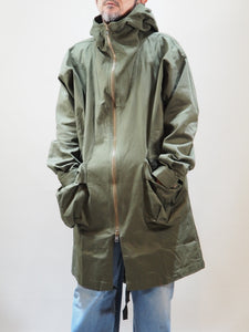 merciful "BIG POCKET HOODIE COAT OLIVE"