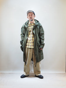 merciful "BIG POCKET HOODIE COAT OLIVE"