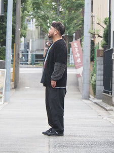 KELEN "TOOCI シャギーカーディガン BLACK"