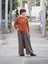 画像をギャラリービューアに読み込む, John Tulloch &quot;シェットランドラムウール クルーネックセーター EMBER &quot;
