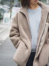 画像をギャラリービューアに読み込む, mizuiro ind &quot;ボア ブルゾン &quot;
