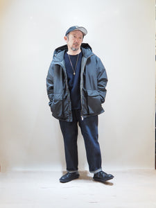 miffew "ZIP UP DOWN PARKA BLACK"