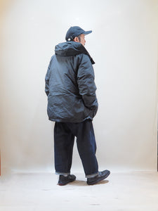 miffew "ZIP UP DOWN PARKA BLACK"