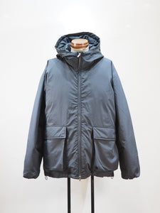 miffew "ZIP UP DOWN PARKA BLACK"