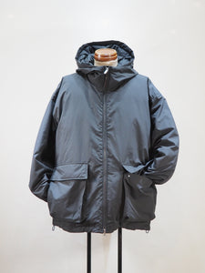 miffew "ZIP UP DOWN PARKA BLACK"