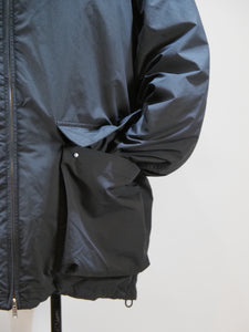 miffew "ZIP UP DOWN PARKA BLACK"