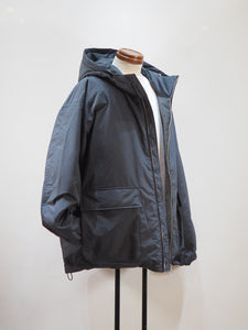 miffew "ZIP UP DOWN PARKA BLACK"