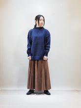 画像をギャラリービューアに読み込む, GUERNSEY WOOLLENS &quot;オーバーサイズ ガンジーセーター NAVY&quot;
