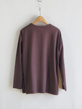 画像をギャラリービューアに読み込む, TIGRE BROCANTE &quot;ベニスビーチ 長袖Tシャツ BROWN&quot;
