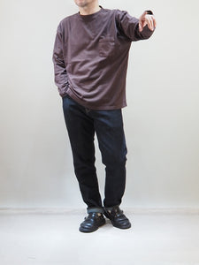 TIGRE BROCANTE "ベニスビーチ 長袖Tシャツ BROWN"